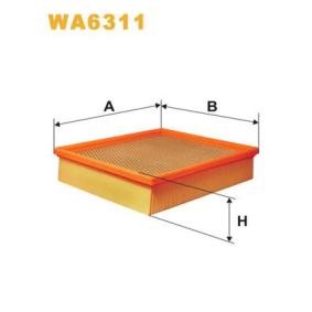 Luftfilter WA6311 von WIX FILTERS günstig für 17,63 € online kaufen