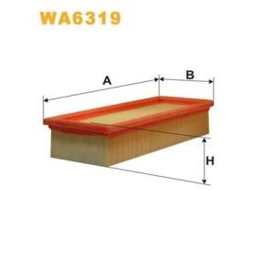 Luftfilter von WIX FILTERS WA6319