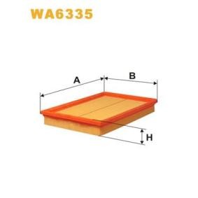 Kjøp Luftfilter av WIX FILTERS WA6335 til den lave prisen 124,43 NOK