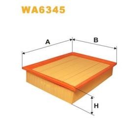 Kjøp Luftfilter av WIX FILTERS WA6345 til den lave prisen 194,62 NOK