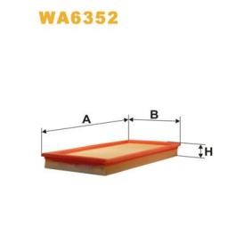 Kjøp Luftfilter av WIX FILTERS WA6352 til den lave prisen 155,84 NOK