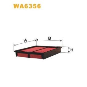 Køb Luftfilter af WIX FILTERS WA6356 til den lave pris 193,63 DKK
