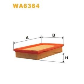 Kjøp Luftfilter av WIX FILTERS WA6364 til den lave prisen 230,56 NOK