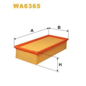 Kjøp Luftfilter av WIX FILTERS WA6365 til den lave prisen 210,54 NOK