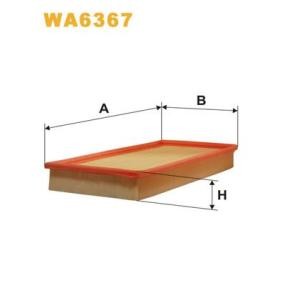 Kjøp Luftfilter av WIX FILTERS WA6367 til den lave prisen 192,86 NOK
