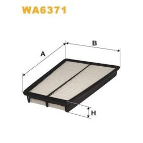Kjøp Luftfilter av WIX FILTERS WA6371 til den lave prisen 264,16 NOK