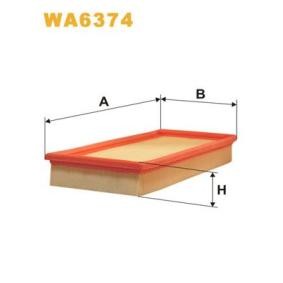 Kjøp Luftfilter av WIX FILTERS WA6374 til den lave prisen 177,47 NOK