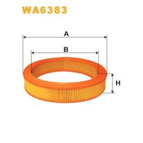 Luftfilter WA6383 von WIX FILTERS günstig für 28,12 € online kaufen