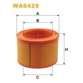 Kjøp Luftfilter av WIX FILTERS WA6429 til den lave prisen 112,66 NOK