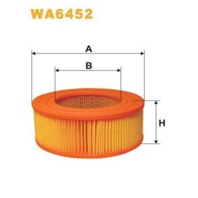 Kjøp Luftfilter av WIX FILTERS WA6452 til den lave prisen 134,52 NOK