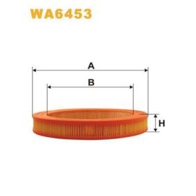 Kjøp Luftfilter av WIX FILTERS WA6453 til den lave prisen 147,41 NOK