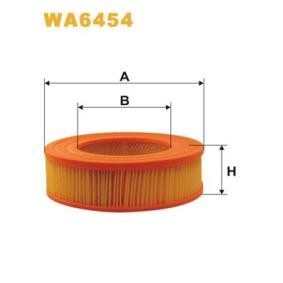 Kjøp Luftfilter av WIX FILTERS WA6454 til den lave prisen 127,39 NOK