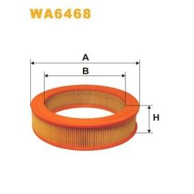 ISUZU Luftfilter von WIX FILTERS