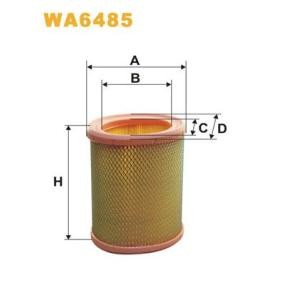 Kjøp Luftfilter av WIX FILTERS WA6485 til den lave prisen 103,70 NOK