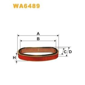 Luftfilter WA6489 von WIX FILTERS günstig für 30,38 € online kaufen