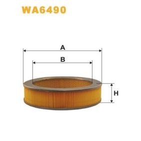 Luftfilter WA6490 von WIX FILTERS günstig für 14,36 € online kaufen