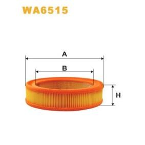 Køb Luftfilter af WIX FILTERS WA6515 til den lave pris 86,37 DKK