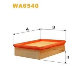 Kjøp Luftfilter av WIX FILTERS WA6540 til den lave prisen 149,17 NOK
