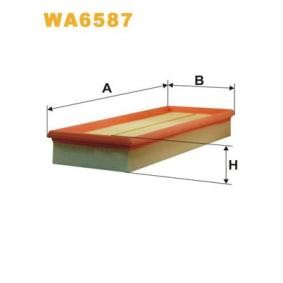 Kjøp Luftfilter av WIX FILTERS WA6587 til den lave prisen 264,91 NOK
