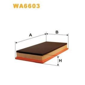 Kjøp Luftfilter av WIX FILTERS WA6603 til den lave prisen 218,86 NOK