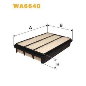 ISUZU Luftfilter von WIX FILTERS