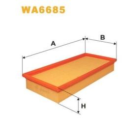 Luftfilter von WIX FILTERS WA6685