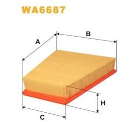 Compre Filtro de ar da WIX FILTERS WA6687 a um preço baixo por 18,64 €