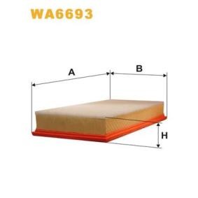 Luftfilter WA6693 von WIX FILTERS günstig für 33,11 € online kaufen