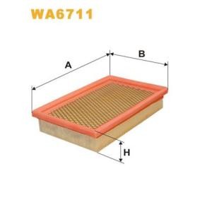 Kjøp Luftfilter av WIX FILTERS WA6711 til den lave prisen 125,13 NOK