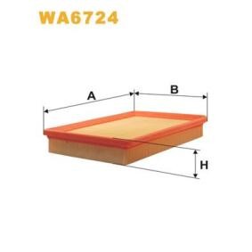 Kjøp Luftfilter av WIX FILTERS WA6724 til den lave prisen 207,15 NOK