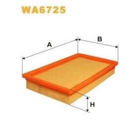 Kjøp Luftfilter av WIX FILTERS WA6725 til den lave prisen 124,69 NOK