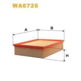 Compre Filtro de ar da WIX FILTERS WA6726 a um preço baixo por 25,93 €