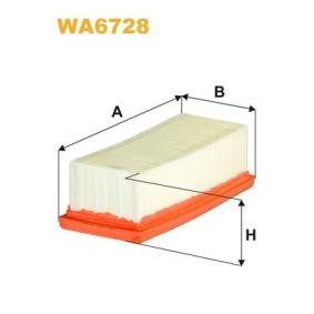 Kjøp Luftfilter av WIX FILTERS WA6728 til den lave prisen 112,52 NOK