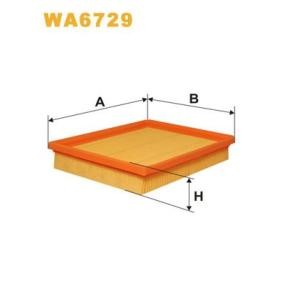 Luftfilter WA6729 von WIX FILTERS günstig für 54,41 € online kaufen