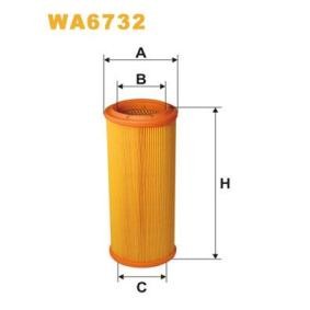 Kjøp Luftfilter av WIX FILTERS WA6732 til den lave prisen 144,21 NOK