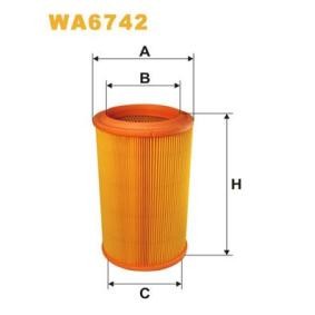 Luftfilter WA6742 von WIX FILTERS günstig für 50,36 € online kaufen