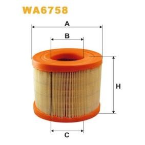 Luftfilter für OPEL von WIX FILTERS