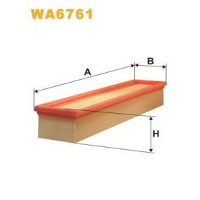 Luftfilter WA6761 von WIX FILTERS günstig für 28,12 € online kaufen