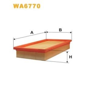 Kjøp Luftfilter av WIX FILTERS WA6770 til den lave prisen 123,60 NOK