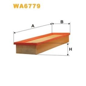 Kjøp Luftfilter av WIX FILTERS WA6779 til den lave prisen 155,02 NOK
