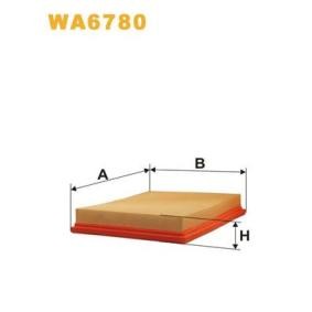 Kjøp Luftfilter av WIX FILTERS WA6780 til den lave prisen 211,43 NOK