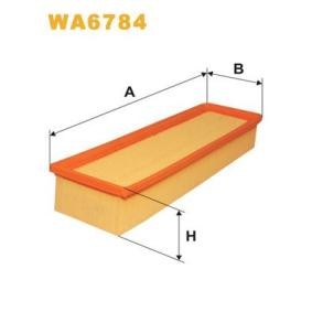 Kjøp Luftfilter av WIX FILTERS WA6784 til den lave prisen 153,39 NOK