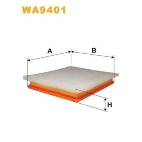 OPEL Luftfilter von WIX FILTERS