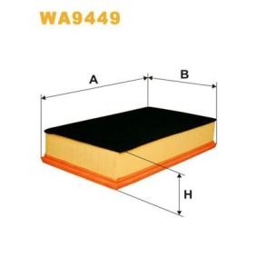 Luftfilter für VW von WIX FILTERS