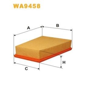 Kjøp Luftfilter av WIX FILTERS WA9458 til den lave prisen 229,15 NOK
