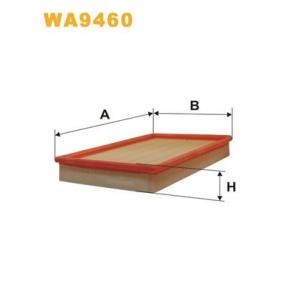 Kjøp Luftfilter av WIX FILTERS WA9460 til den lave prisen 126,24 NOK