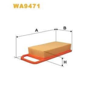Luftfilter WA9471 von WIX FILTERS günstig für 29,79 € online kaufen