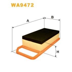Kjøp Luftfilter av WIX FILTERS WA9472 til den lave prisen 175,48 NOK