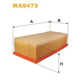Kjøp Luftfilter av WIX FILTERS WA9475 til den lave prisen 198,54 NOK