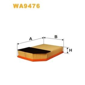 Luftfilter WA9476 von WIX FILTERS günstig für 55,84 € online kaufen